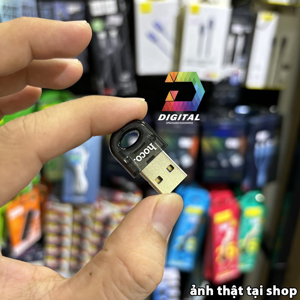 Usb Bluetooth 5.1 Hoco UA28 Cho Máy Tính, Laptop Chính Hãng