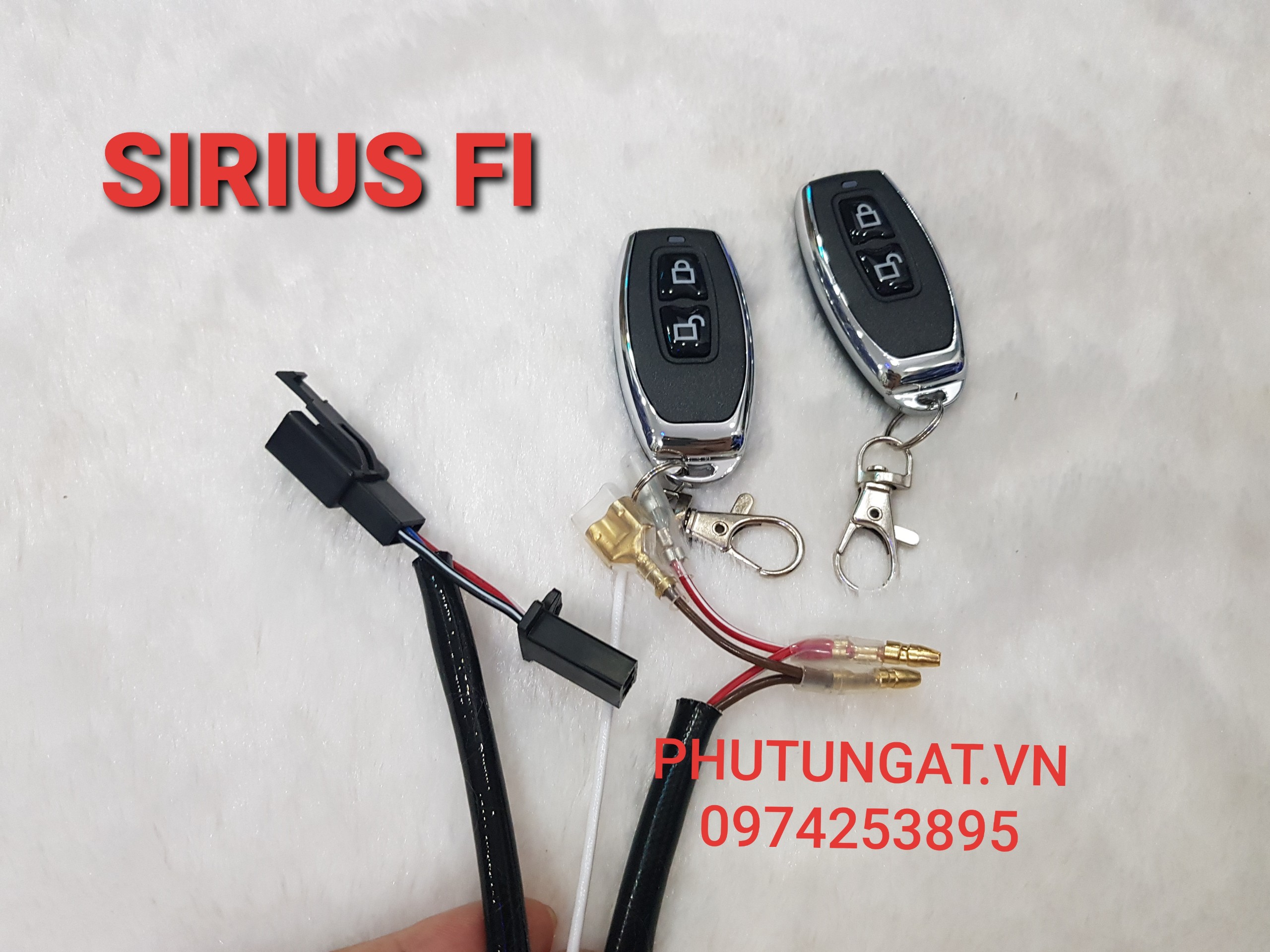Bộ Mạch Tắt Mở Máy và Đề Xe từ xa xe SIRIUS