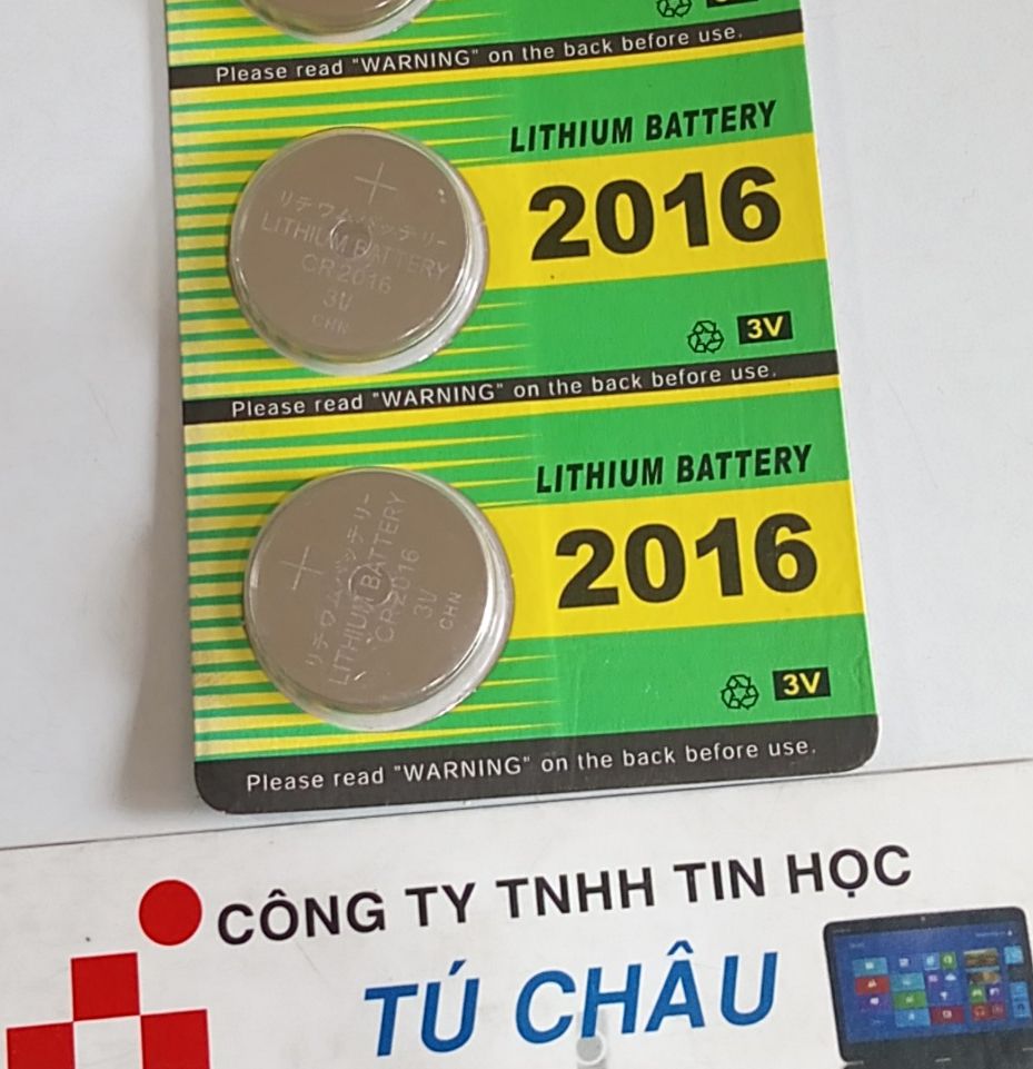 Pin 2016, CR2016 - 3V: GoLi Lithium Battery