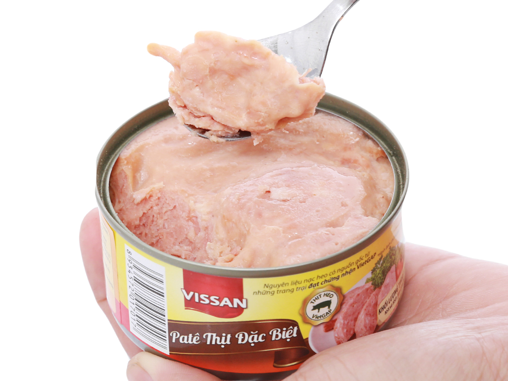 [TPHCM]Combo 4 Pate Gan Heo Vissan 170g date mới 2026
