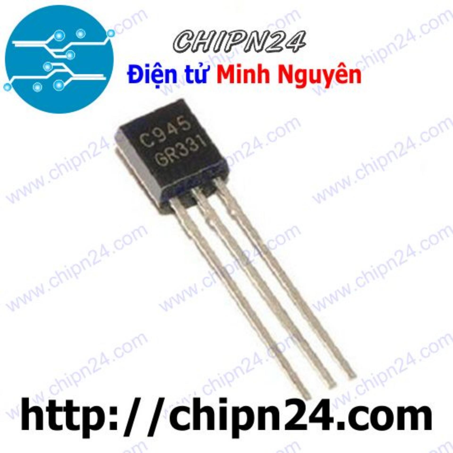 [25 con] (KT1) Transistor C945 TO-92 NPN 150mA 50V (2SC945 945)