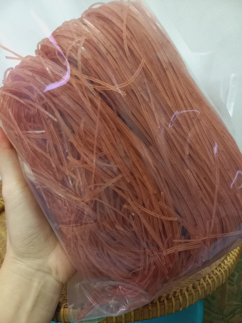 Hủ tiếu gạo lứt đỏ/đen khô Sa Đéc, hủ tíu lức dai ngon giảm cân