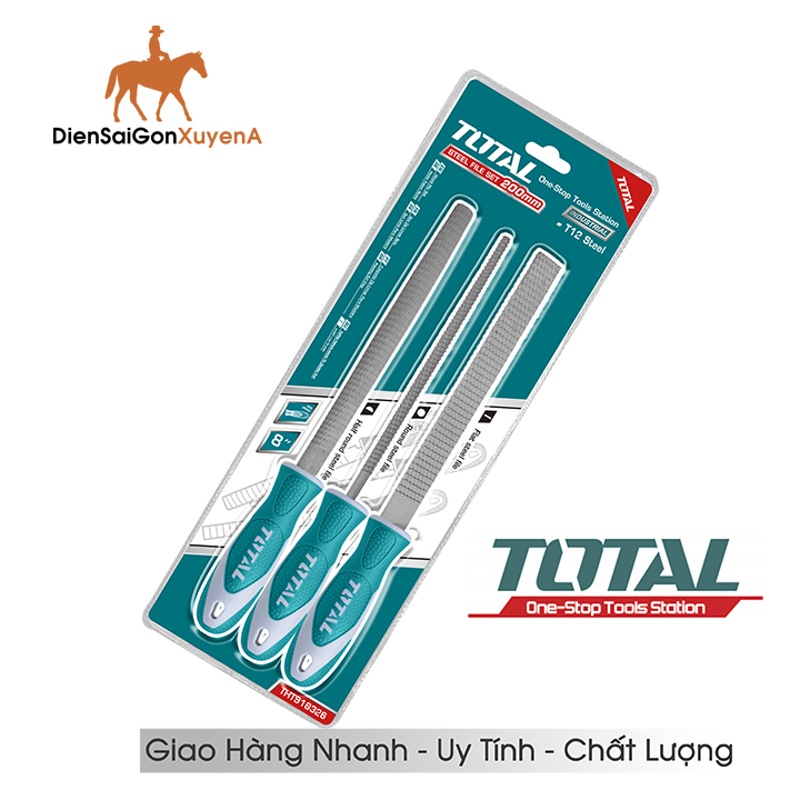 Bộ 3 giũa gỗ đa năng Total THT918326 - Ngô Gia Tools