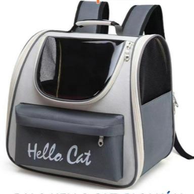 Balo thú cưng Hello Cat siêu cute, rộng rãi