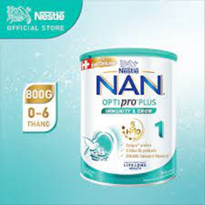 Sữa Bột Nan Optipro Plus số 1-2 lon 850g Cho Bé Milk