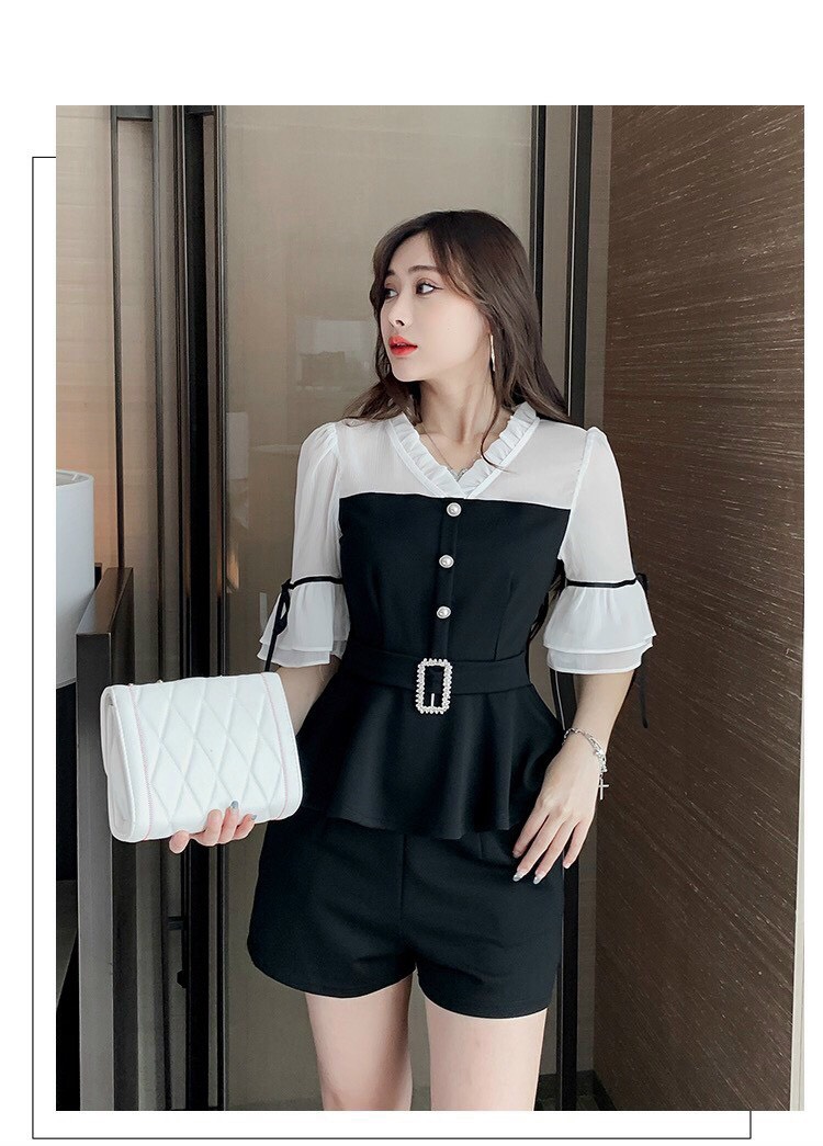 SET BỘ POLY 2 DA PHỐI VOAN SIÊU XINH TÔN DÁNG CHO CHỊ EM