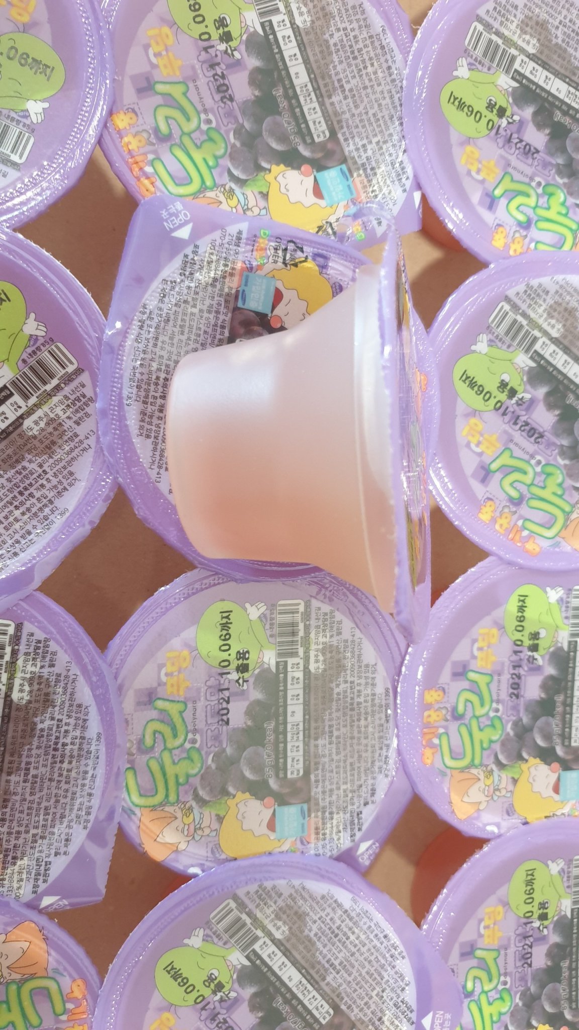 Thạch pudding, nước thạch, nước hồng sâm vị trái cây DOOLY Hàn Quốc