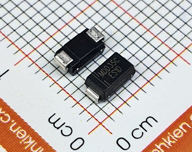 Es1d rectifier diode 1a 200v sma