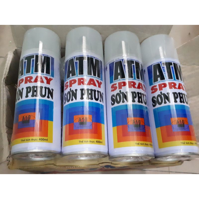 [CHÍNH HÃNG] Sơn phun bóng, Sơn xịt bóng không màu A10