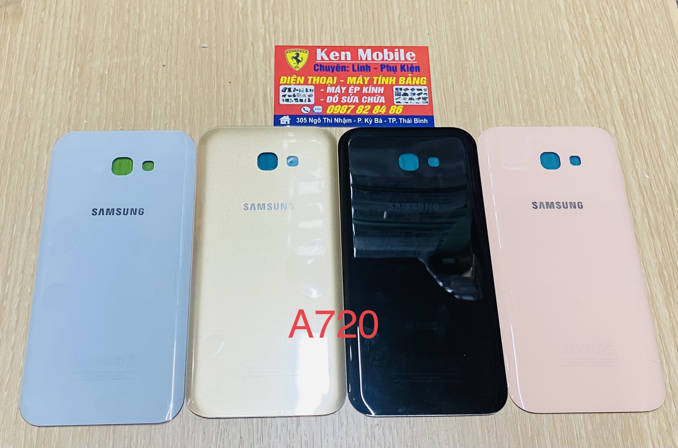 Nắp lưng thay thế cho samsung galaxy a7 2017 / a720