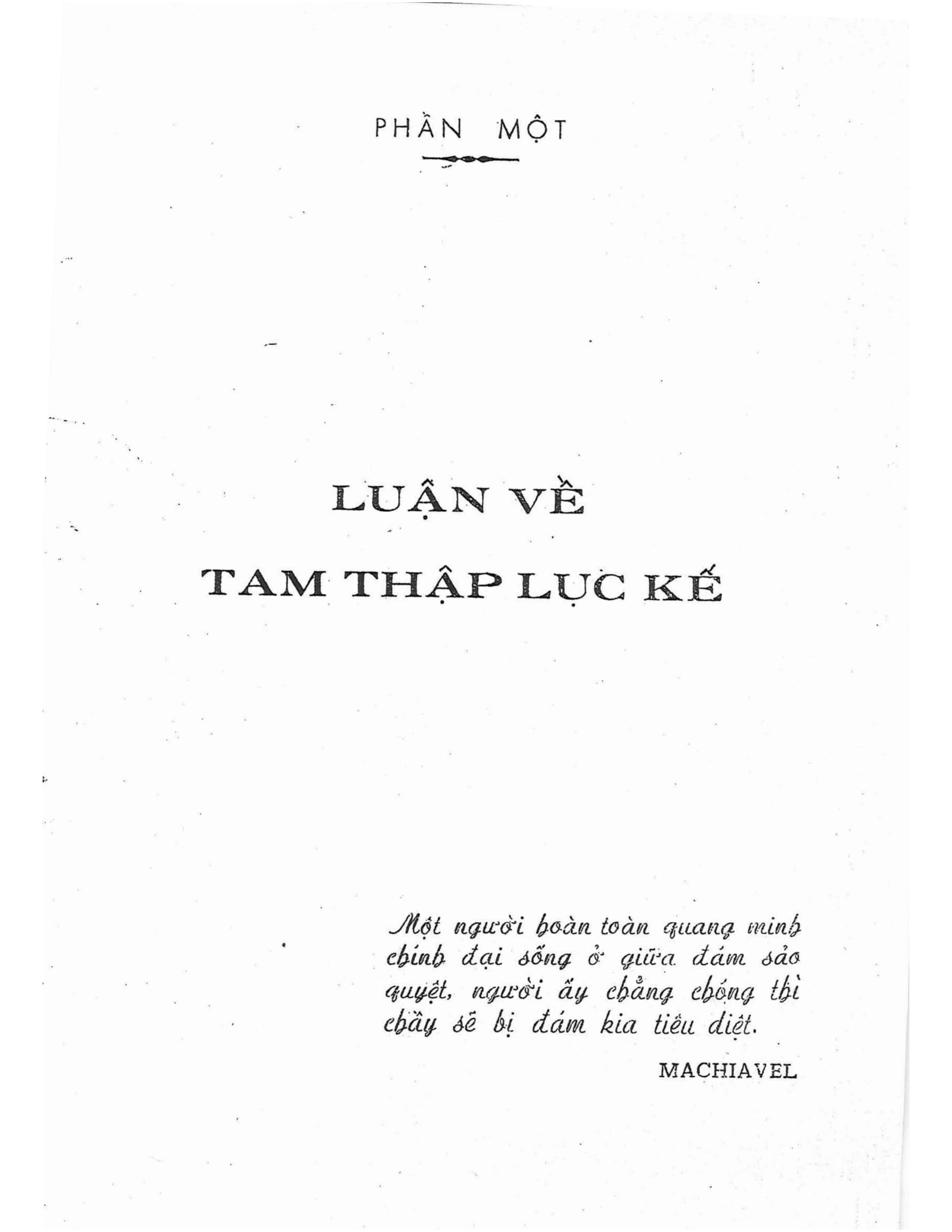 Sách Mưu Kế Chính Trị