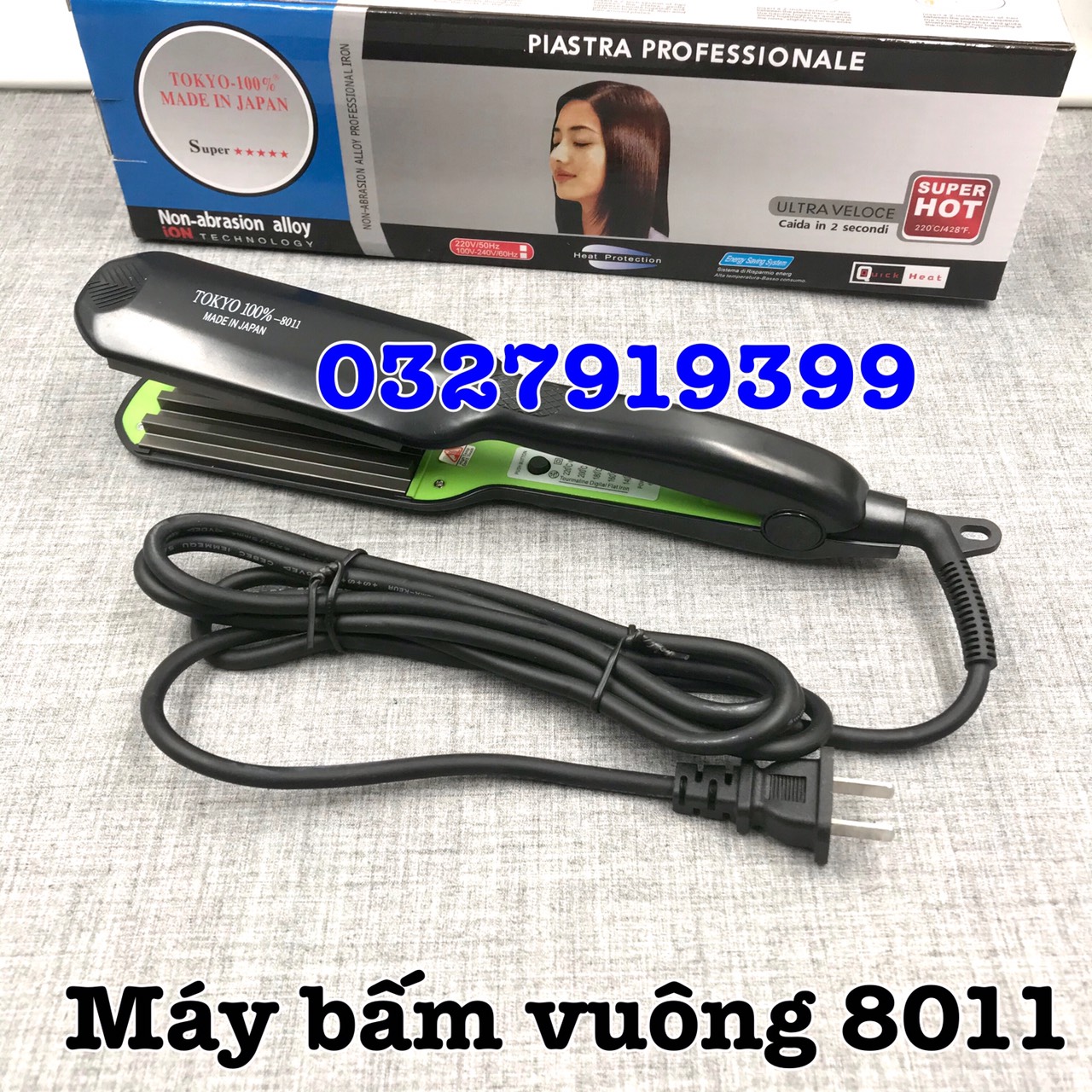Máy bấm tóc răng vuông cao cấp TOKYO 8011
