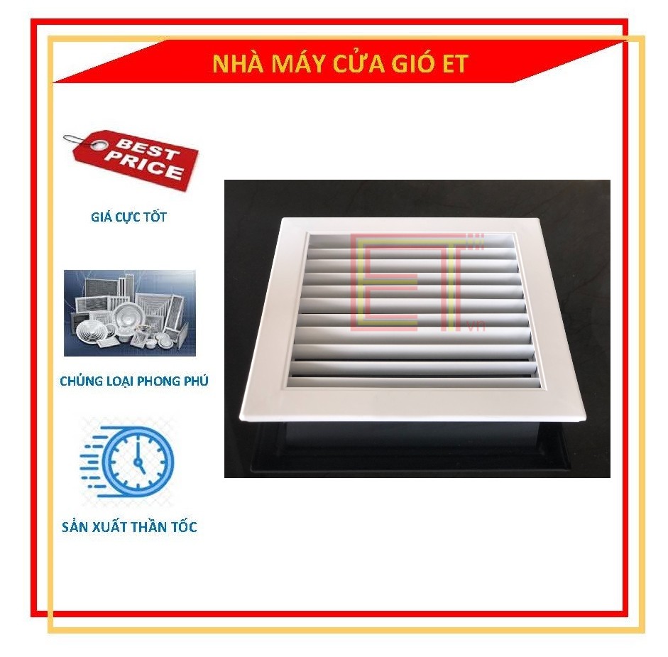 Miệng gió nan thẳng, Cửa gió nan thẳng (nan bầu dục) 200x200