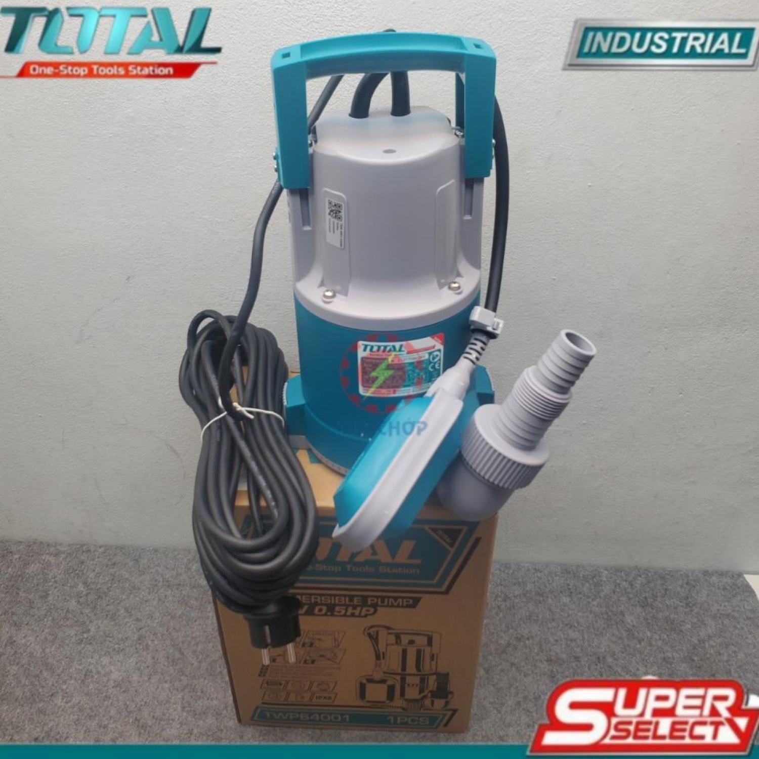 Máy bơm chìm nước sạch 400W Total TWP64006