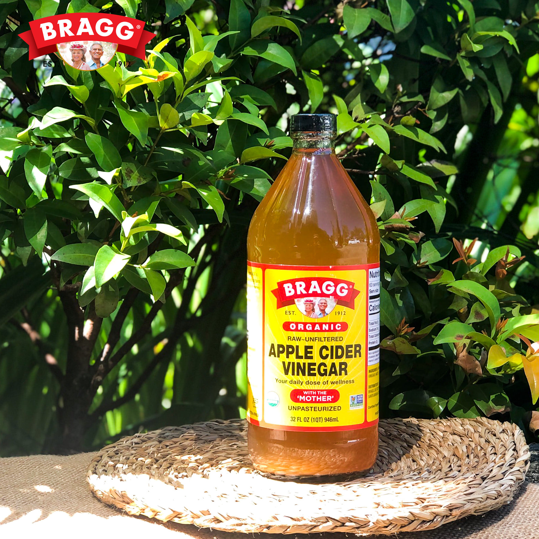 Giấm táo hữu cơ Organic Bragg(473ml)