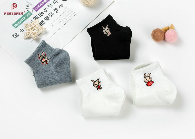 combo  5 vớ ngắn nữ hình thỏ thời trang cao  cấp