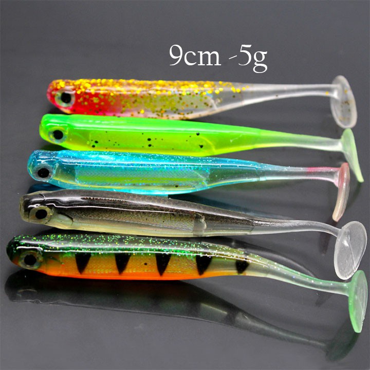 mồi mềm câu lure mồi cá mềm 9cm 5g  (cam kết đổi trả trong 2 tuần đầu)