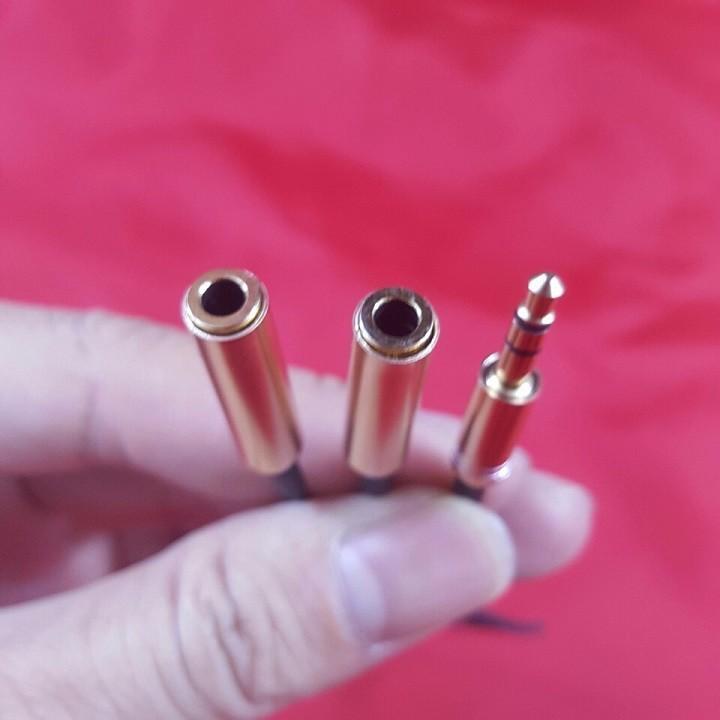 Dây chia tai nghe 3.5mm 1 ra 2