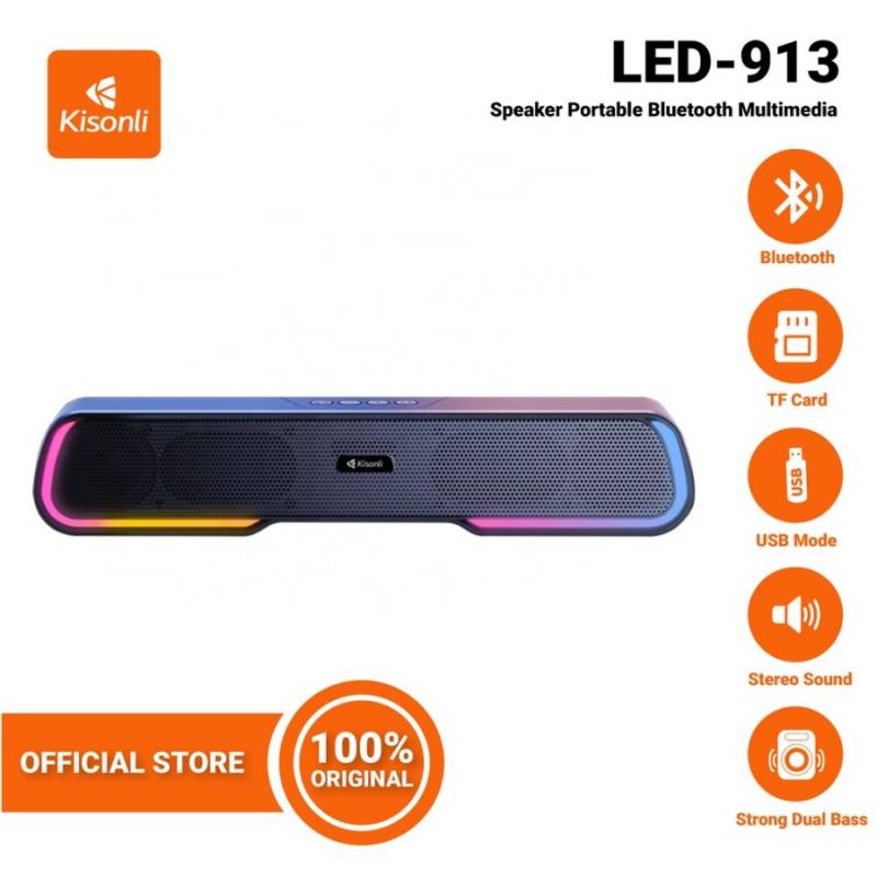 Loa Kisonli Bluetooth Marvo cao cấp đèn led đổi màu