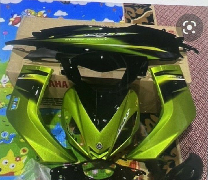 Tem rời ex 135 2010 LC xanh non đen