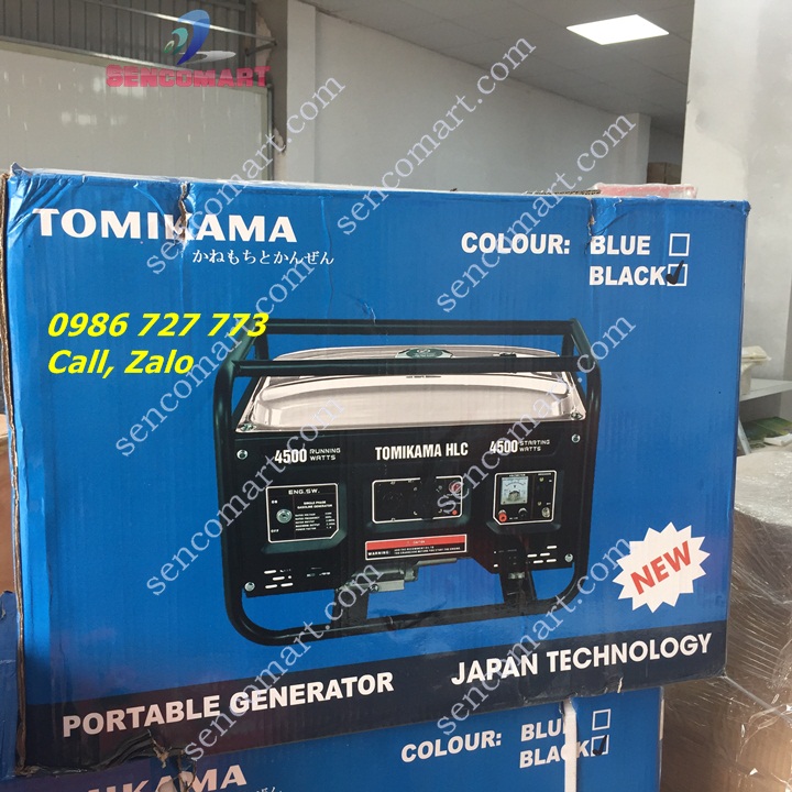MÁY PHÁT ĐIỆN TOMIKAMA 4500/4500S