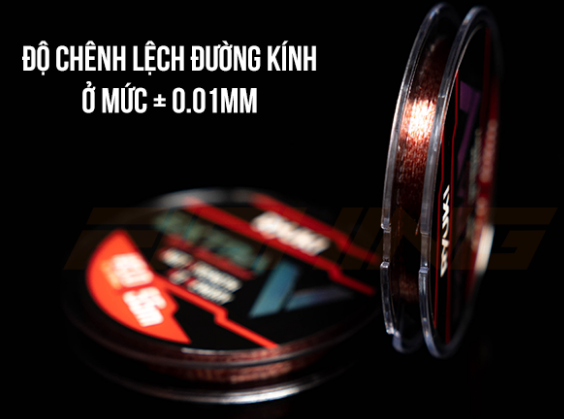 Dây ryuki extra V 55m, cước trục câu cá, cước câu cá