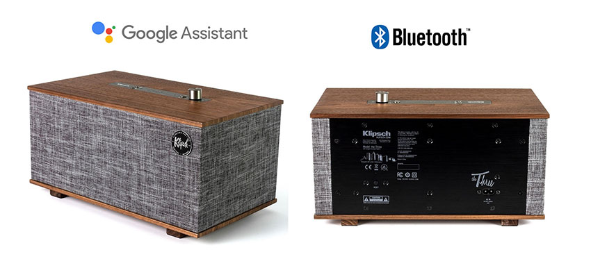 [HCM][Trả góp 0%]Loa Bluetooth Klipsch The Three With Google Assistant