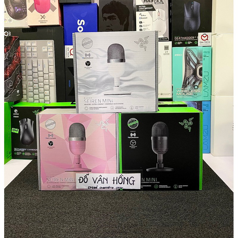 Micro để bàn Razer Seiren Mini (hàng tuồn chuẩn chất lượng)