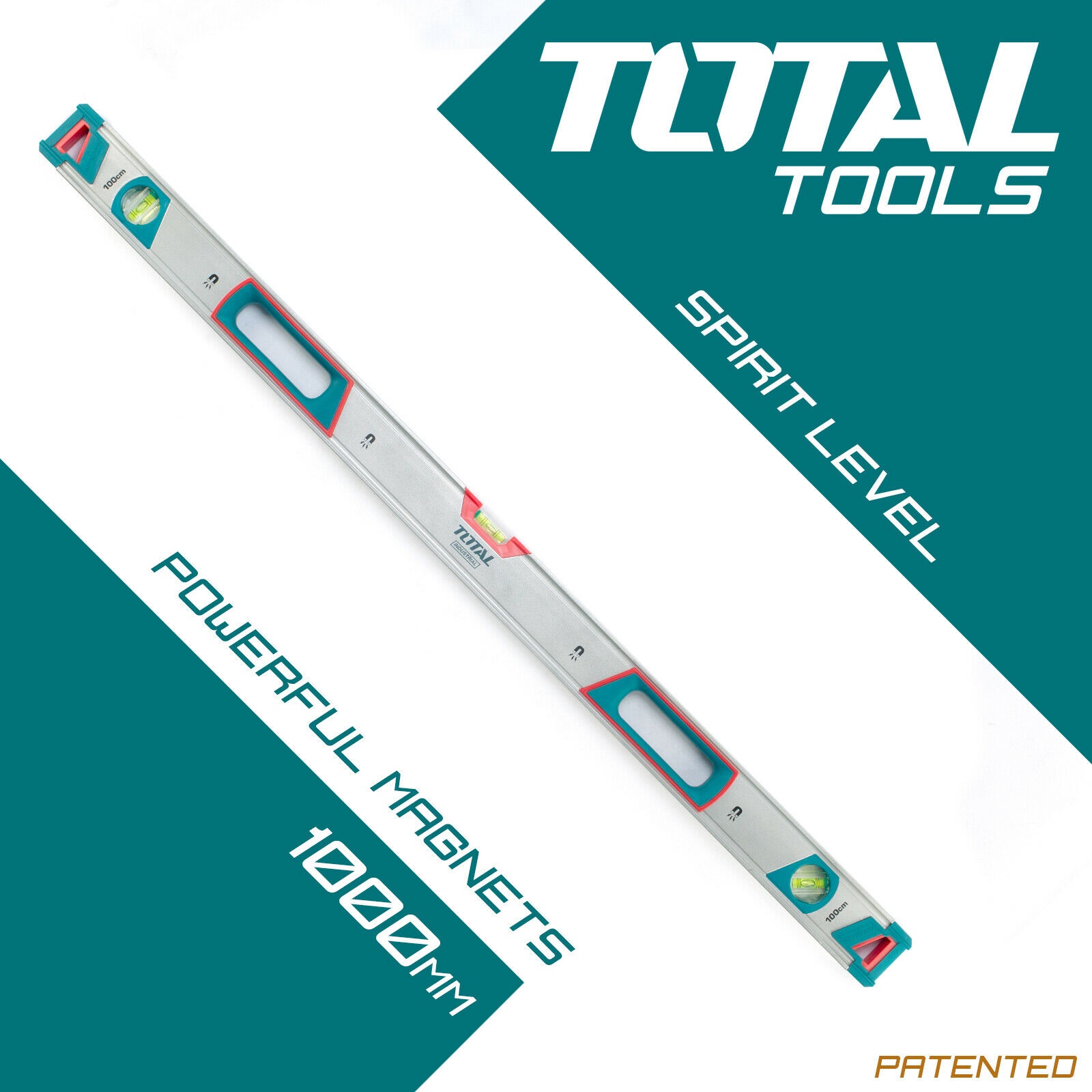 1000mm thước thủy có từ total tmt21005m