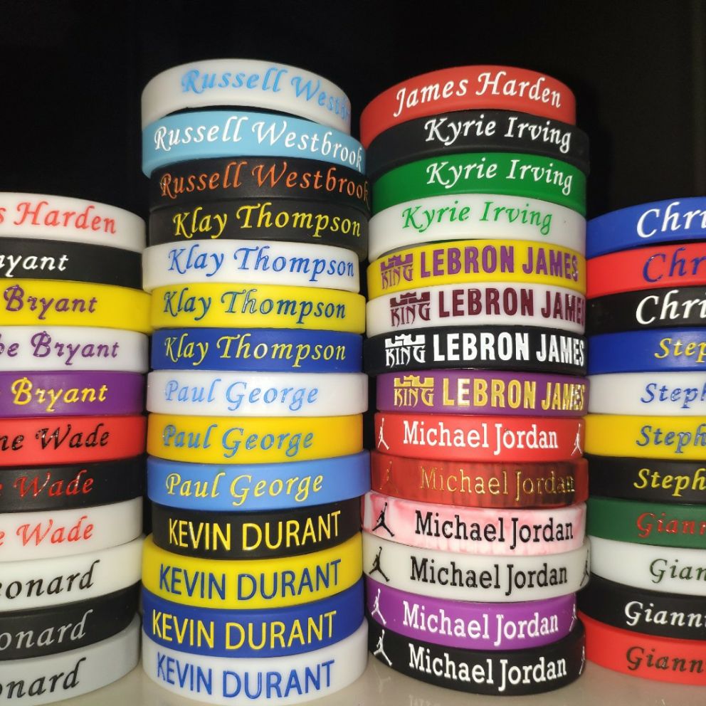 Vòng tay cao su NBA