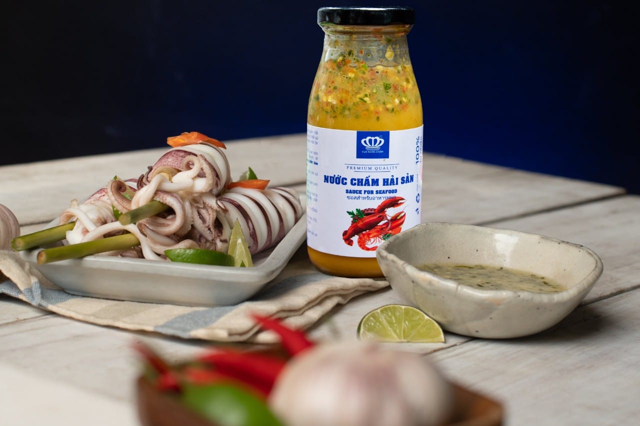Combo 2chai nước chấm hải sản đỏ 340gr