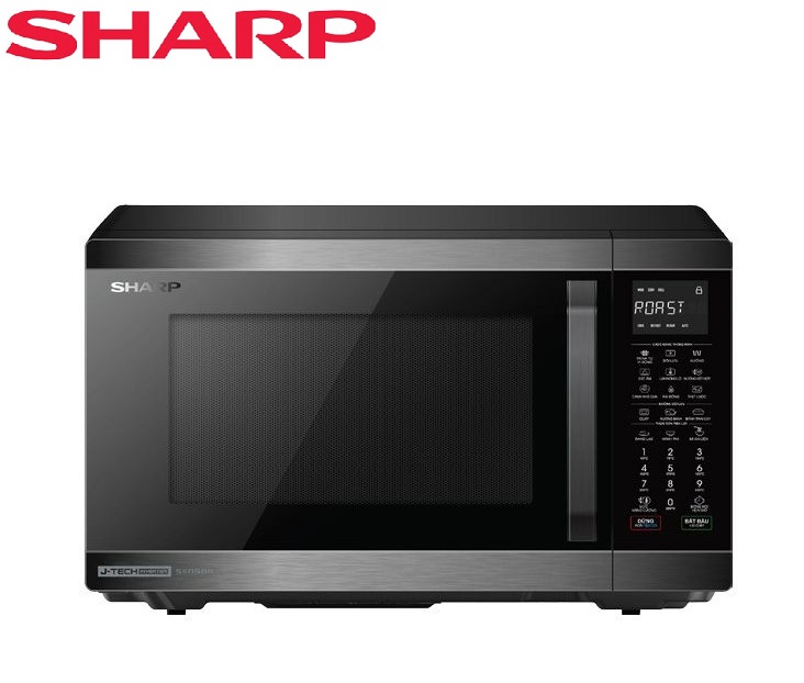 [Trả góp 0%]Lò vi sóng Sharp R-C932XVN-BST 32 lít