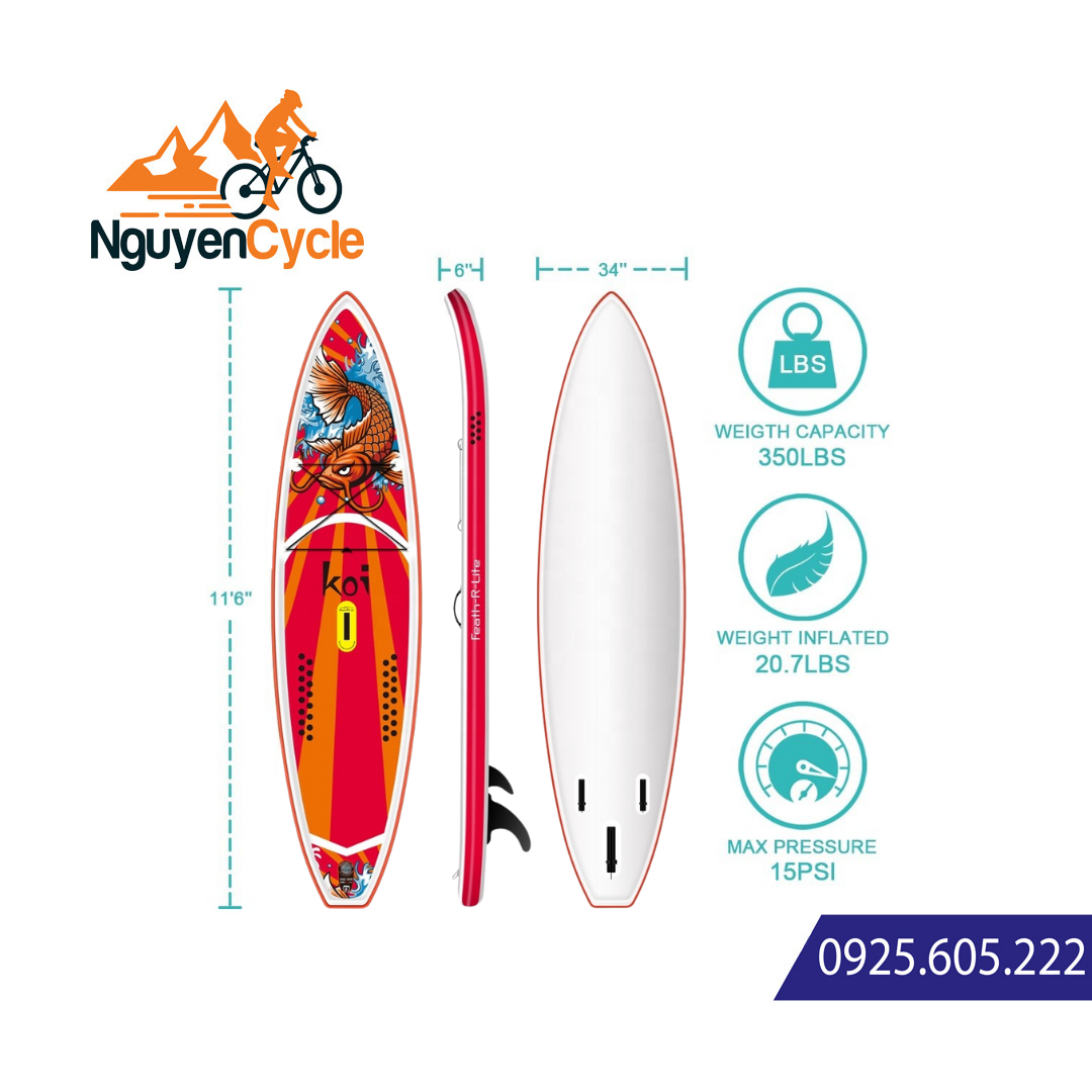 Koi - FunWater - Thuyền SUP / Ván chèo đứng bơm hơi