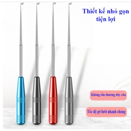 Gỡ lưỡi câu cá tiện lợi