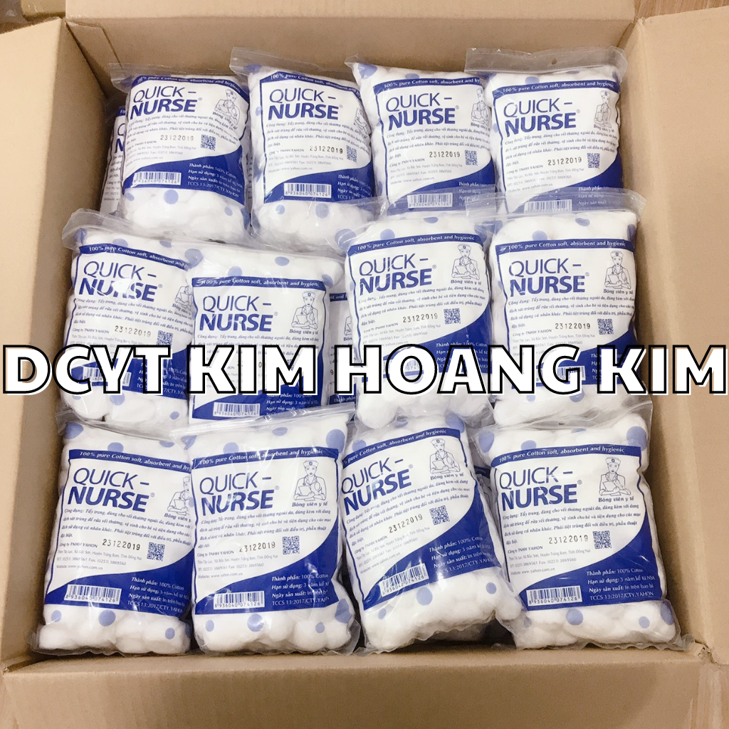 Gòn viên Quick Nurse (100 viên/túi)
