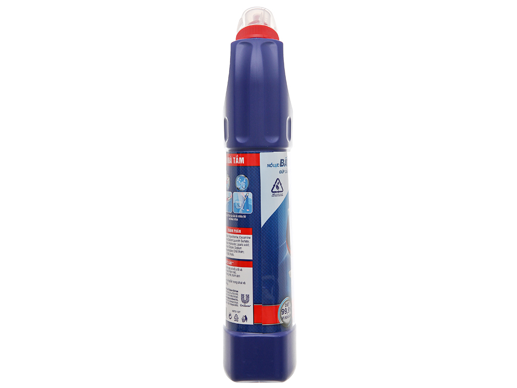 Nước Tẩy Bồn Cầu Vim Diệt Khuẩn (880ml) - Xanh Biển