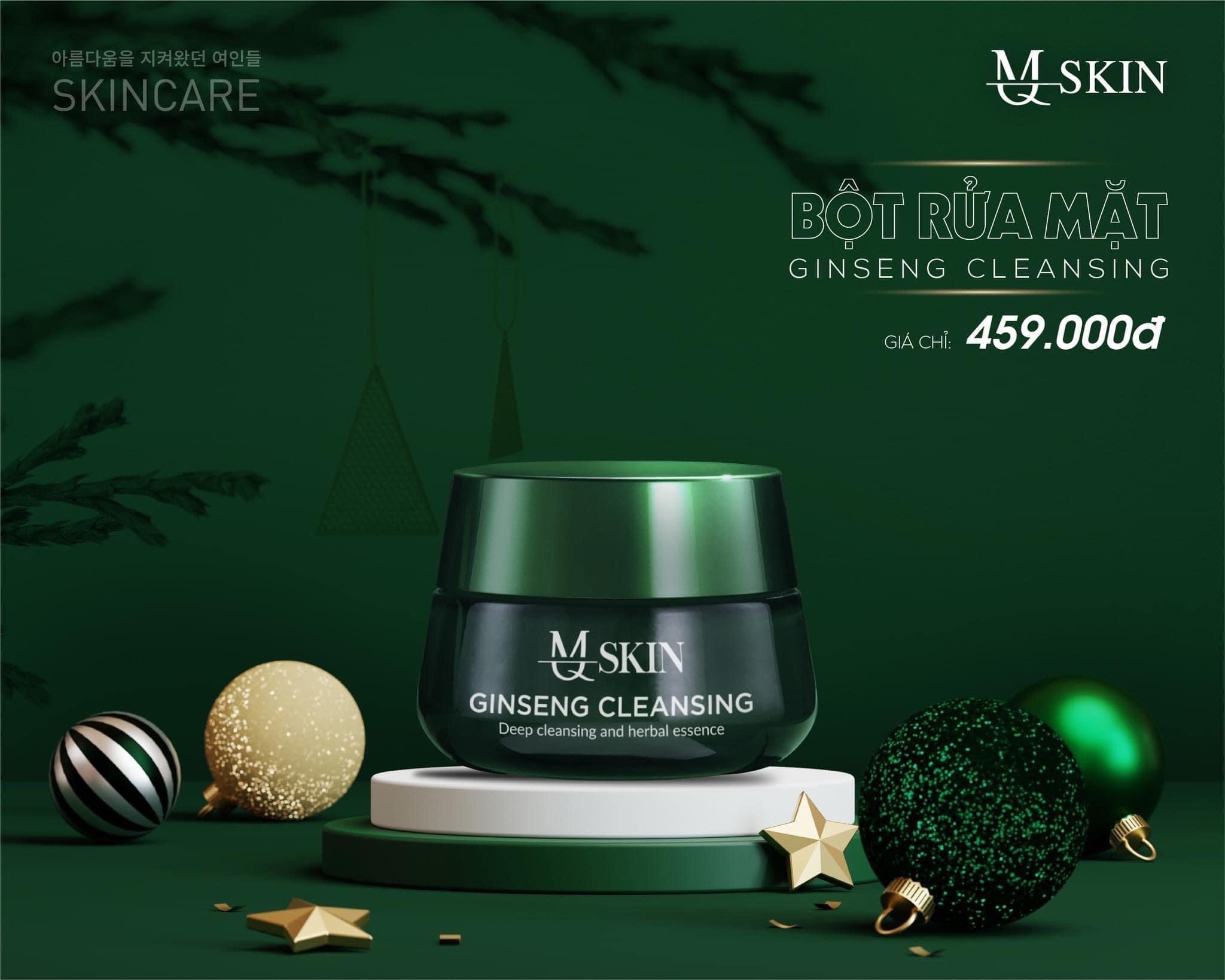Bột Rửa Mặt Nhân Sâm MQ