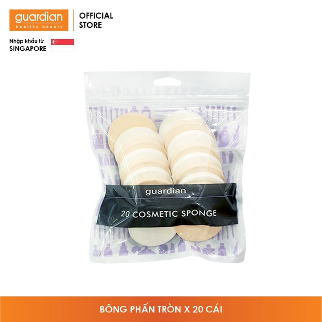 Bông Phấn Tròn Guardian 20 Cái