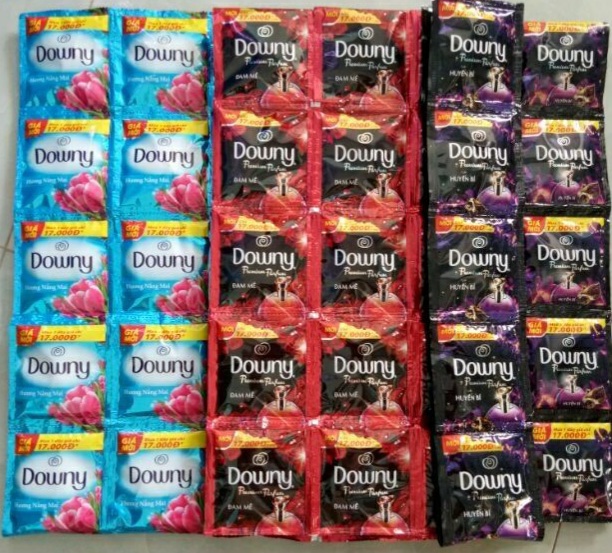 COMBO 3 DÂY Nước Xả DOWNY Dây 10 Gói