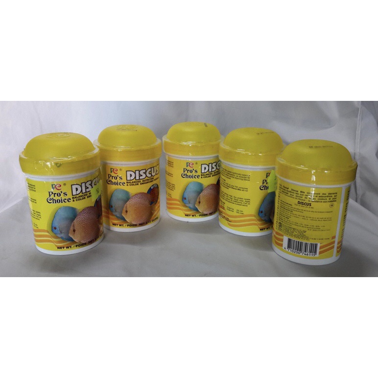 Thức Ăn Hạt Cho Cá Dĩa ProS Choice Discus Bits 60G (Hàng Công Ty)