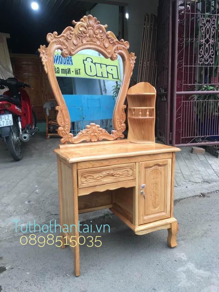 Bàn trang điểm gỗ Gõ Đỏ