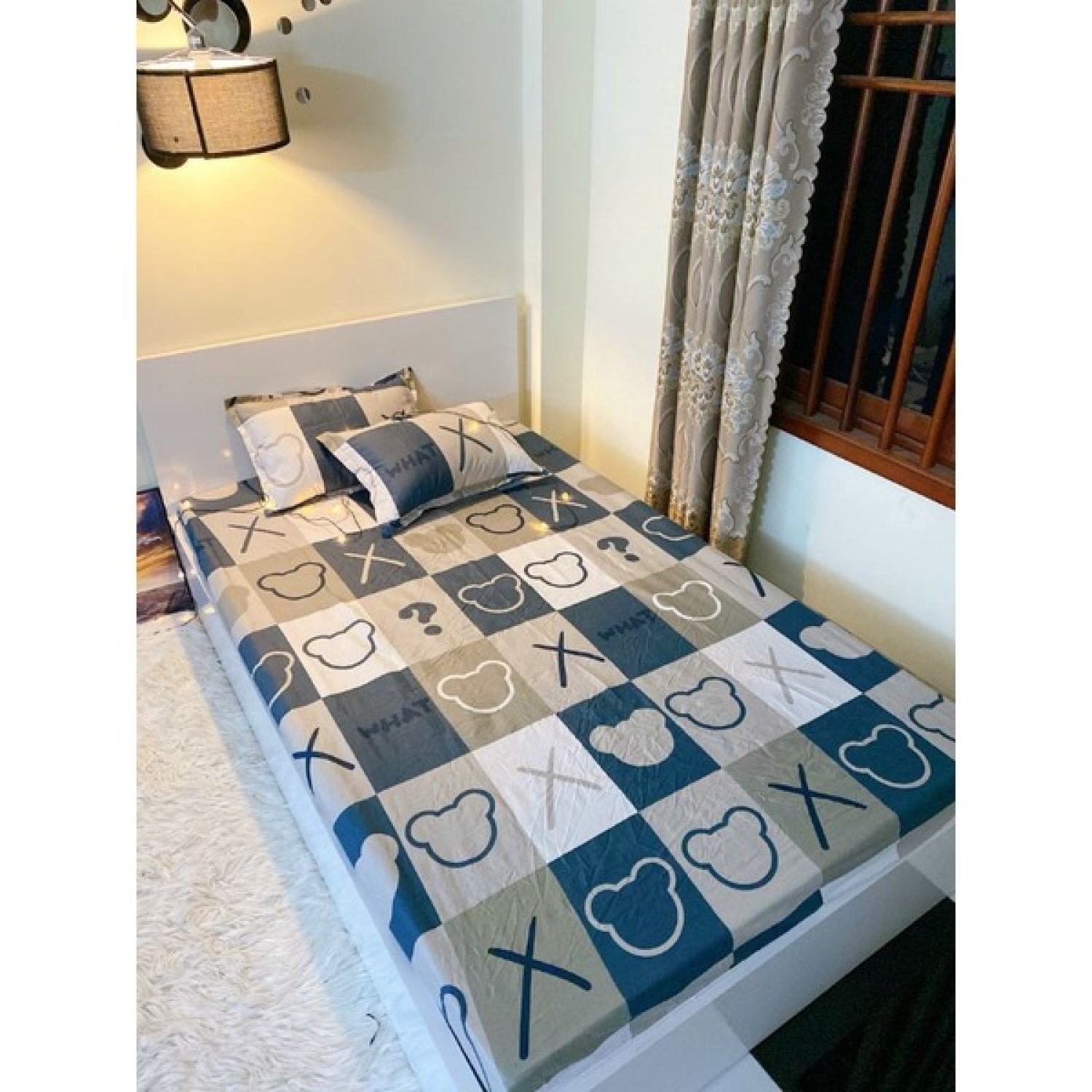🎊Set 1 ga + 2 vỏ gối cotton poly🎊