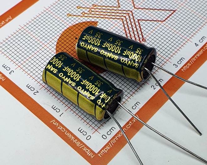 Tụ hóa 1000uf 35v 10x20mm