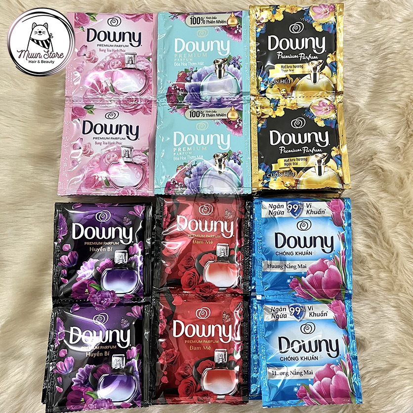 10 gói nước xả vải Downy 20ml/gói