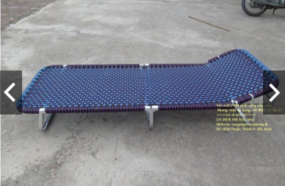 Giường Gấp Văn Phòng Khung Nhôm Cao Cấp