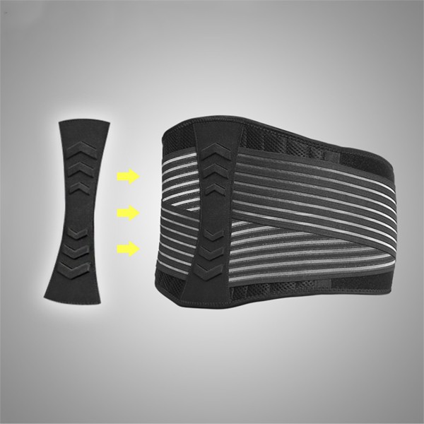 (Belt soft) lap belt lift up support spine.