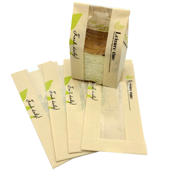 Set 10c Túi giấy đựng bánh mì (túi dọc)