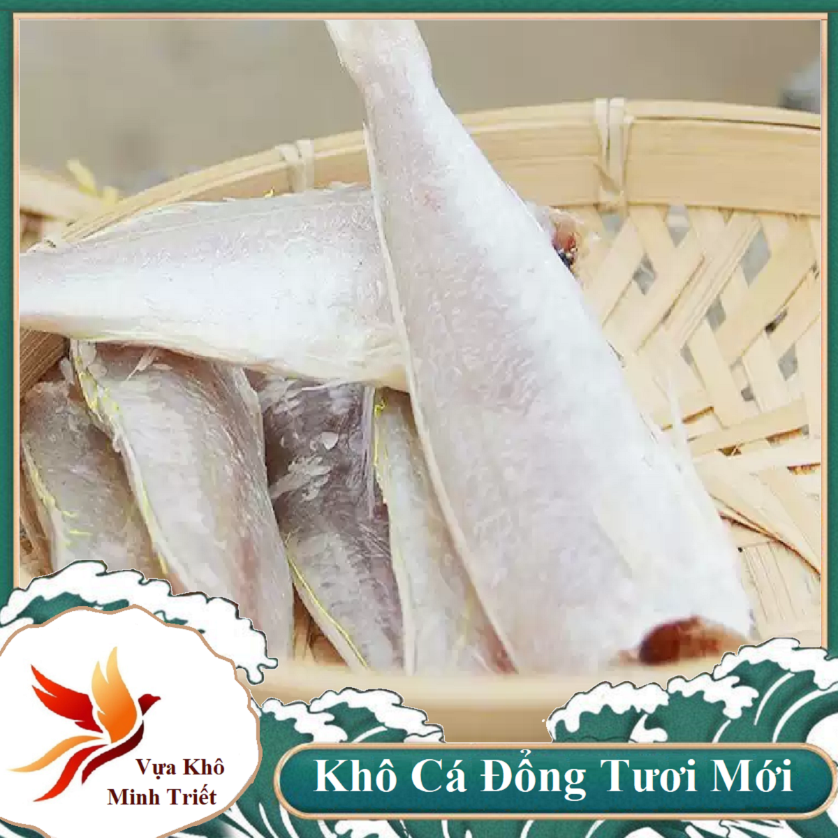 KHÔ CÁ ĐỔNG ÍT XƯƠNG, THỊT BÉO  ĐẶC SẢN MINH TRIẾT 500GR-Vựa Khô Minh Triết