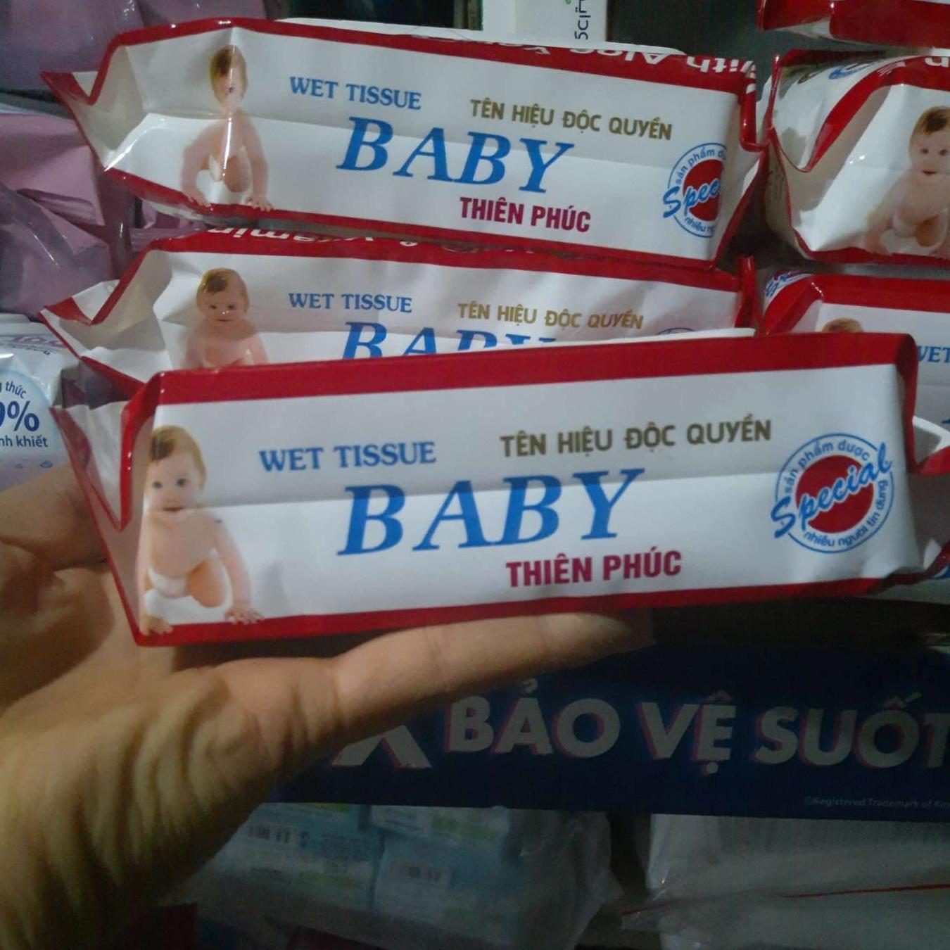 combo 5 khăn ướt Thiên Phúc