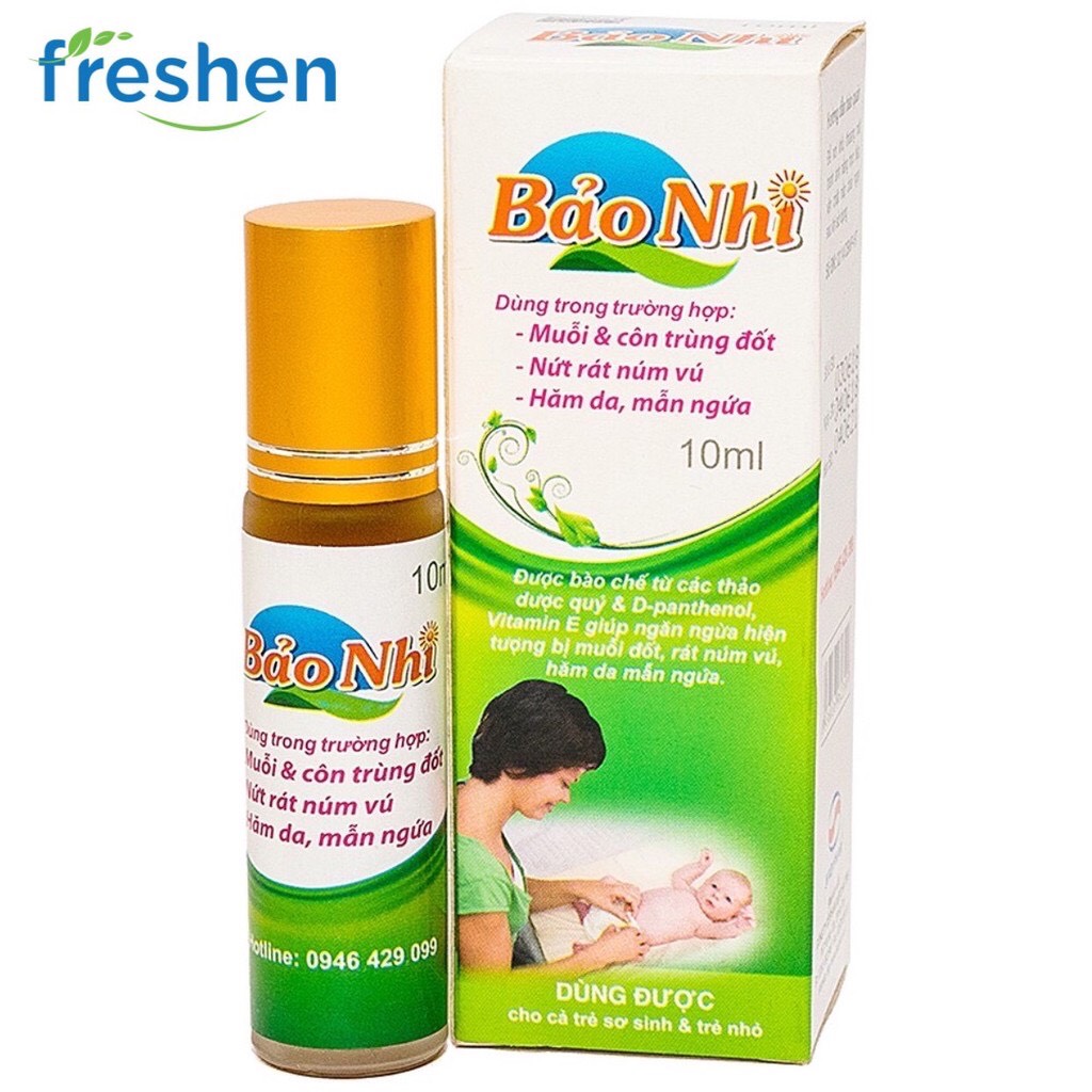 [HCM]Bảo nhi lăn vết muỗi côn trùng cắn lọ10ml